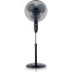 HIGH FLOOR FAN ROHNSON R-838 40cm 60W BLACK R/C (ΔΙΠΛΑ ΠΤΕΡΥΓΙΑ) 5ΕΤΟΥΣ ΕΓΓΥΗΣΗ
